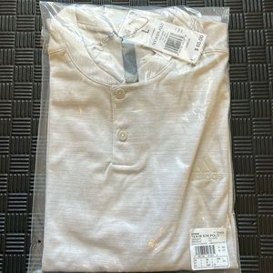 Adidas men’s textured polo shirt